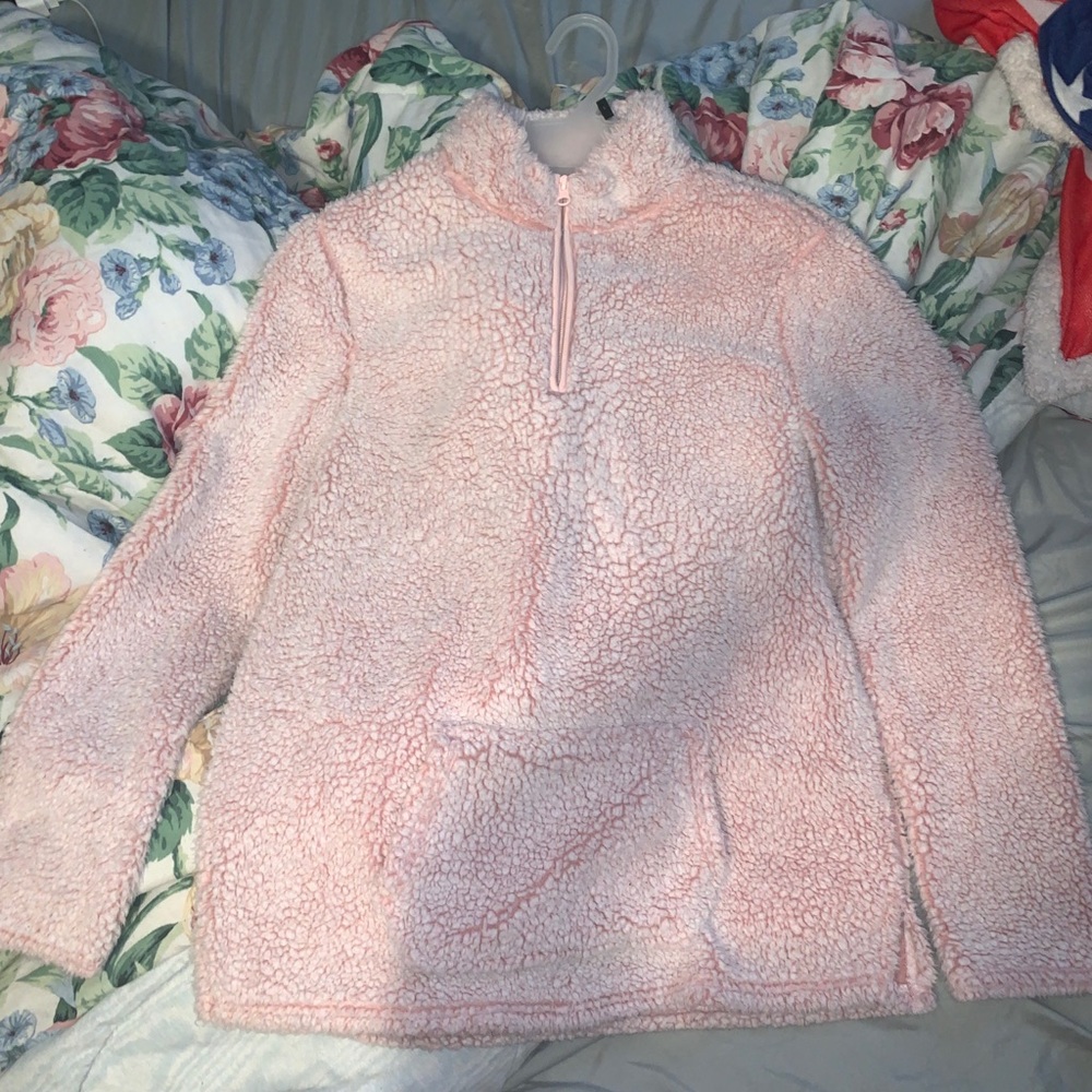 pink sherpa